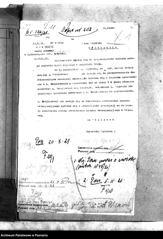 Obraz 5 z jednostki "Pow. lekarz Weterynaryjny Witkowo"