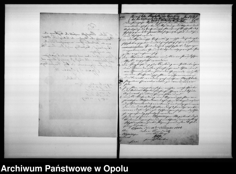 Obraz 15 z jednostki "Acta des Magistrats zu Oppeln betreffend: die Dismembration von Grundstücken de Anno 1846"