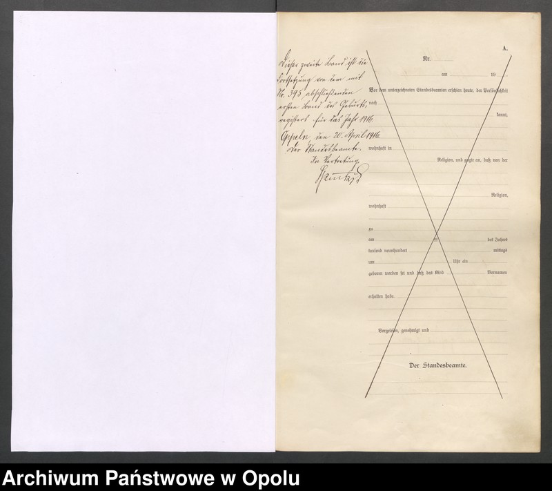 image.from.unit.number "Urząd stanu Cywilnego Opole Księga Urodzeń Rok 1916 396-793 t.2"