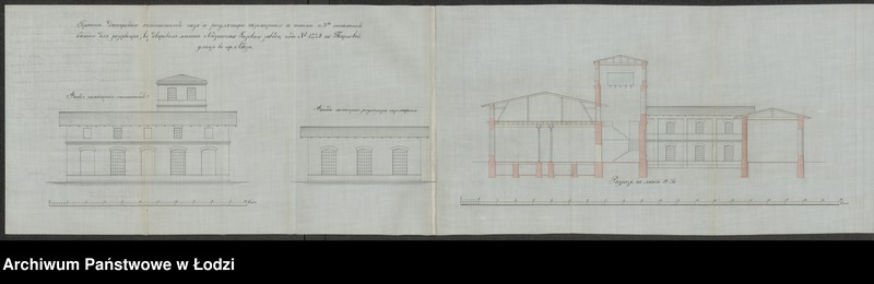 image.from.unit.number "Ob˝ utverždenìi proekta na postrojku Gazov’ìm˝ Obŝestvom˝ v˝ g[orode] Lodzi po Targovoj ulicě pod˝ No 34/1228 stroenìj"