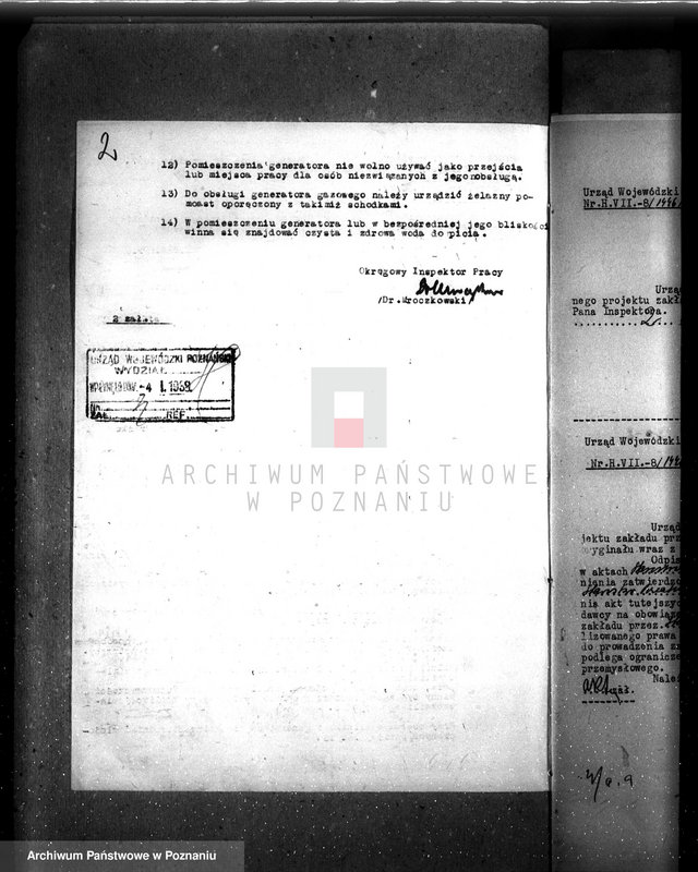 Obraz 6 z jednostki "/Przebudowa młyna A. Hennigera w Śmiglu, pow. kościański/"