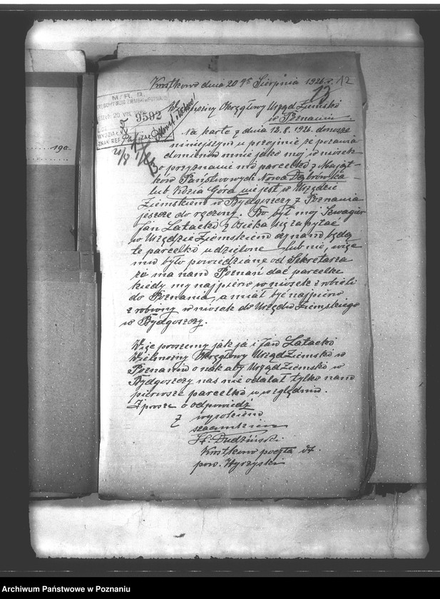 Obraz 16 z jednostki "Parcelacja majątku Dąbrówka Nowa powiat bydgoski"