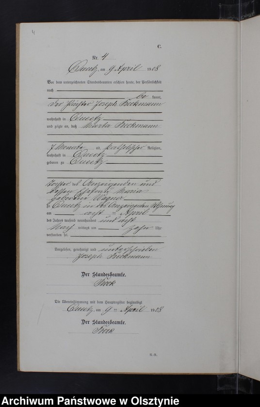 image.from.unit.number "Sterbe-Neben-Register Nr 1 - 23"