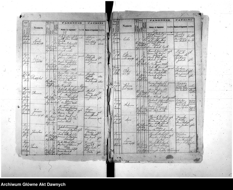 image.from.unit.number "Parafia: różne. Dekanat: różne. Fragmenty akt różnych parafii archidiecezji lwowskiej: 1. Gródek Jagielloński (dek. Gródek) - fragment (prawdopodobnie ekstrakt) księgi urodzeń z lat 1862-1863, 9 s.; 2. Kobylnica/Fehlbach (dek. Lubaczów) - fragment (prawdopodobnie ekstrakt) księgi urodzeń z lat 1901-1904, 1906-1908, 26 s.; 3. Martynów Nowy (dek. Dolina) - fragment księgi zgonów 1871, 1873, 5 s.; 4. Nadwórna (dek. Stanisławów) - fragment księgi urodzeń 1890, 9 s.; 5. Podhajce (dek. Podhajce) - fragment księgi zgonów 1899, 8 s.; 6. Podhorce (dek. Brody) - fragment księgi ślubów 1899-1900, 7 s.; 7. Stanisławów (dek. Stanisławów) - fragment (ekstrakt) księgi zgonów 1876 (pośw. 1877), s. 20; 8. Św. Stanisław (dek. Stanisławów) - fragment (ekstrakt) księgi urodzeń 1929, 2 s.; 9. Tyśmienica (dek. Stanisławów) - fragment księgi zgonów 1876, 2 s.; 10. Załoźce (dek. Brody) - fragment księgi ślubów, lata osiemdziesiąte XIX w., szczątek, 2 s.; 11. Śniatyn (dek. Horodenka) - fragment księgi urodzeń 1882, szczątek 2 s.; 12. Zawałów (dek. Skałat) - fragment (ekstrakt) księgi zgonów 1914, 3 s.; 13. Złotniki (dek. Podhajce) - fragment księgi zgonów 1891, 1 s.."