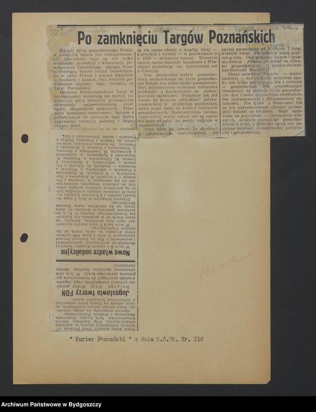 image.from.unit.number "Inne wystawy - wycinki prasowe"