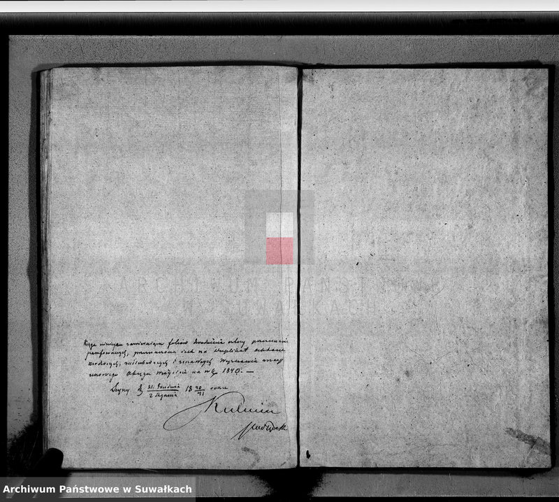 image.from.unit.number "Księga Duplikat Aktow Urodzonych, Zaślubionych i Zeszłych wyznania Mojżeszowego Okręgu Wiejsieie na rok 1840 sporządzona"