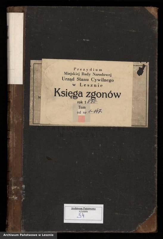 Obraz 2 z jednostki "[Księga zgonów]"