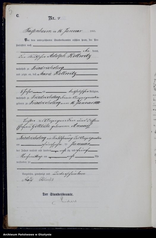 image.from.unit.number "Sterbe-Haupt-Register Nr 1 - 101"