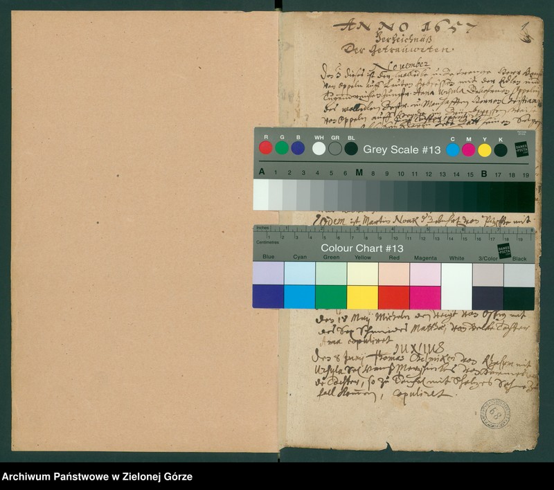 Obraz z jednostki "[Księga ślubów i zgonów parafii ewangelickiej w Lubsku]"