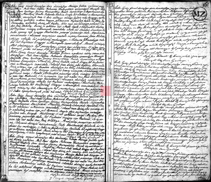 image.from.unit.number "Akta Cywilne Urodzonych Gminy Krasnopolskiey od R.1810 1 Maja do Roku 1811 1 Maja."