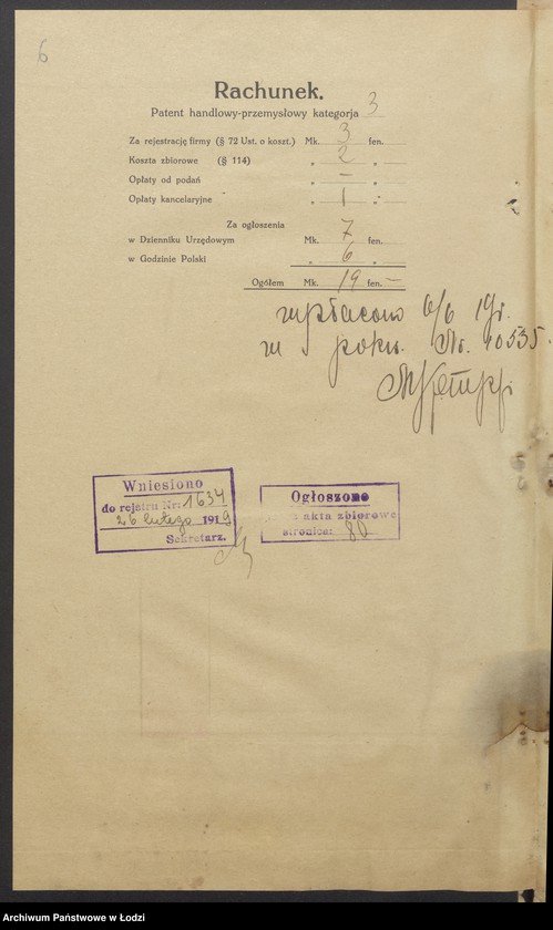 Obraz 8 z jednostki "Boruch Meitlis- sprzedaż węgla"