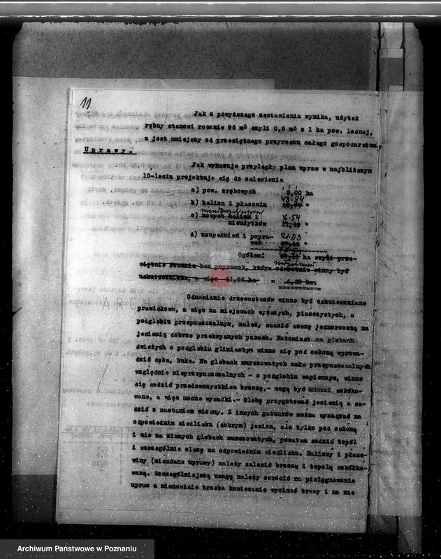 Obraz 15 z jednostki "/Nadzór nad gospodarką w lasach majątku/ Jarogniewice powiat kościański 1936-1946"