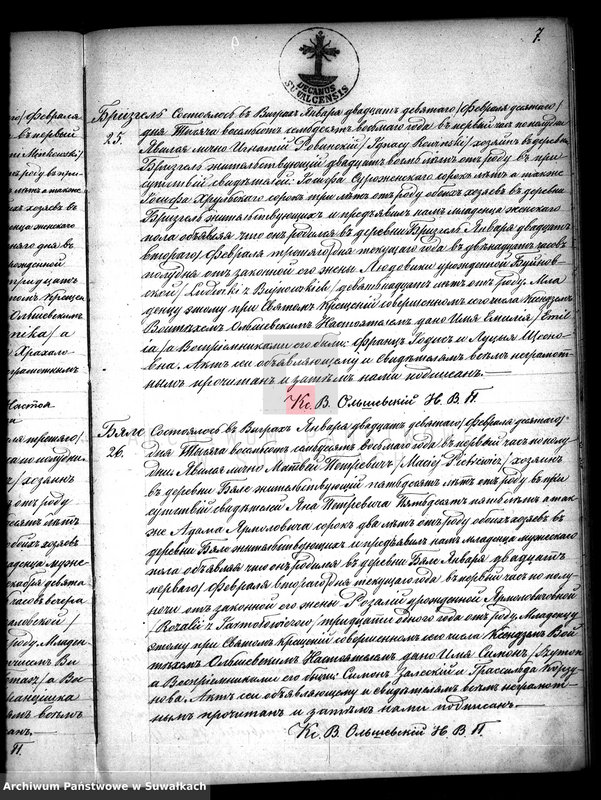 image.from.unit.number "Dublikat aktov o roždenij, brakosočetanij i smerti prichoda Vigry v 1878 godu"