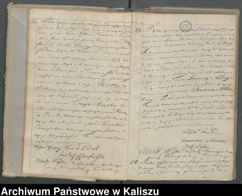 image.from.unit.number "Książka akt urodzenia, małżeństw i zejścia"