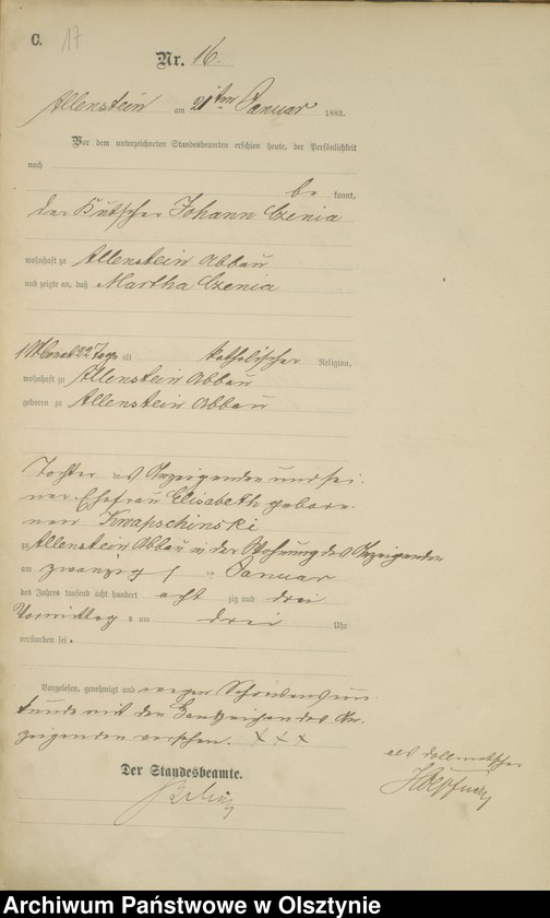 image.from.unit.number "Sterbe-Haupt-Register Nr 1 - 279"