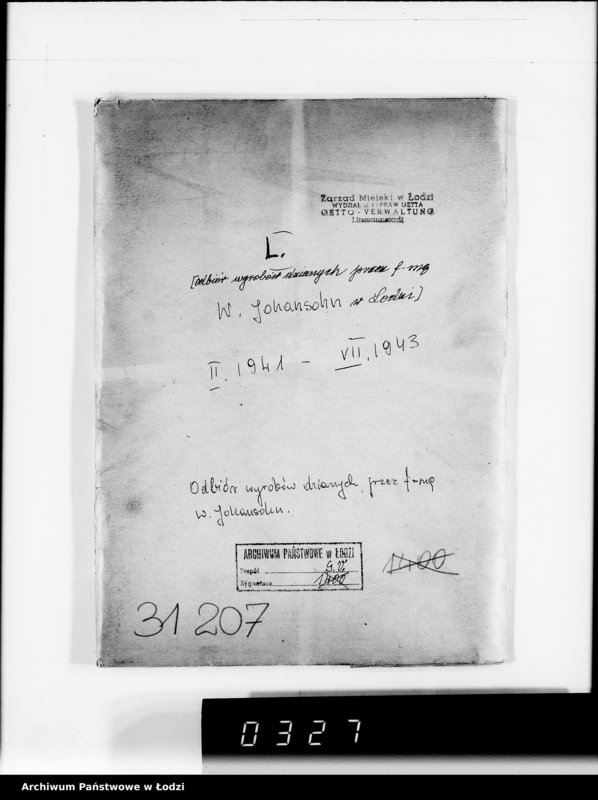 Obraz 4 z jednostki "[Odbiór wyrobów dzianych przez firmę W.Johansohn w Łodzi]"