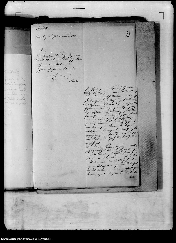 Obraz 7 z jednostki "Die der Witwe des verstorbenen Regierungspräsidenten Wissmann zu Bromberg bewilligte Pension und Kinderziehungsgelder."