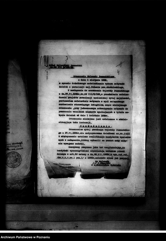 Obraz 7 z jednostki "Parcelacja majątku Podanin powiat chodzieski"