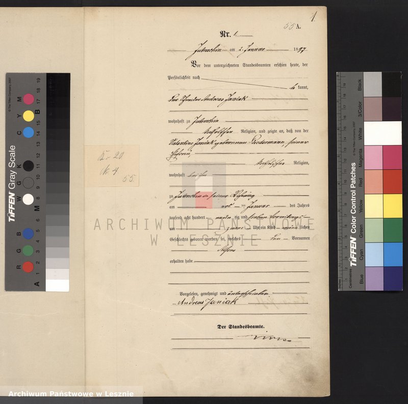 Obraz z jednostki "[Księga urodzeń]"