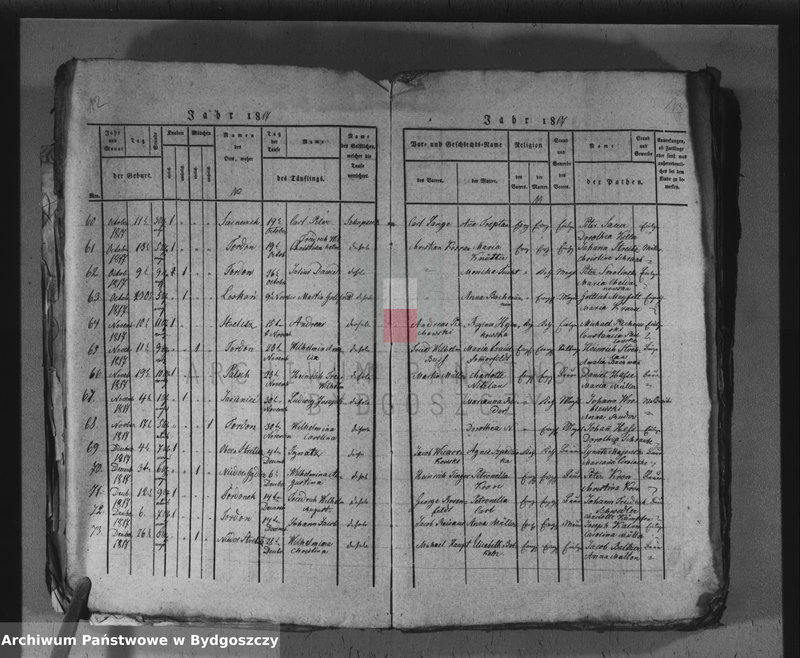 image.from.unit.number "Akta chrztów, ślubów, zgonów"