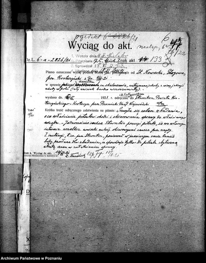 Obraz 10 z jednostki "Sprawy szczegółowo-administracyjne Wsparcie i renty robotnicze"