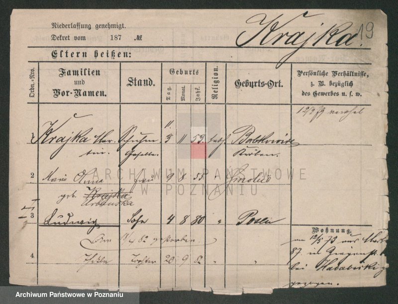 Obraz 19 z jednostki "Krajger - Krajkowski"