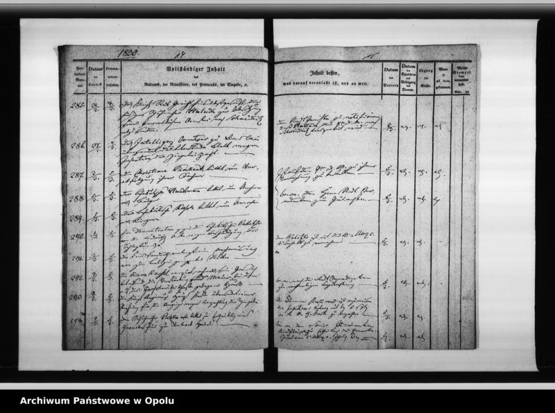 Obraz 11 z jednostki "Dienst - Journal des Magistats zu Oppeln vom 25. Febr[uar] 1830 bis April 1832"
