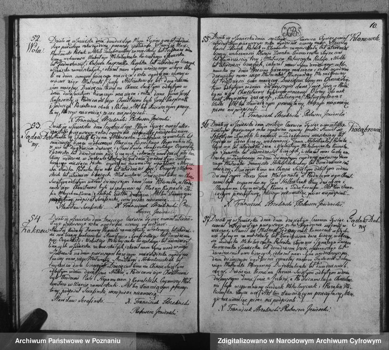Obraz 12 z jednostki "Akta urodzeń, małżeństw i zgonu"