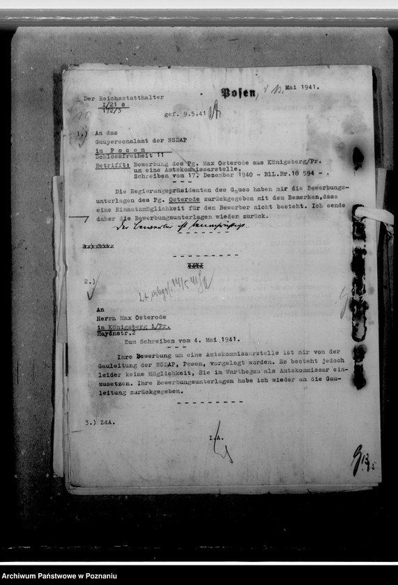 Obraz 14 z jednostki "Osterode, Max - komisarz obwodowy"