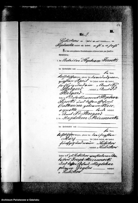 image.from.unit.number "Księga małżeństw"
