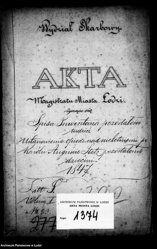 Obraz 4 z jednostki "Akta tyczące się spisu inwentarza pozostałości tudzież ustanowienia opieki nad nieletnimi po Karolu Augusie Stetz"