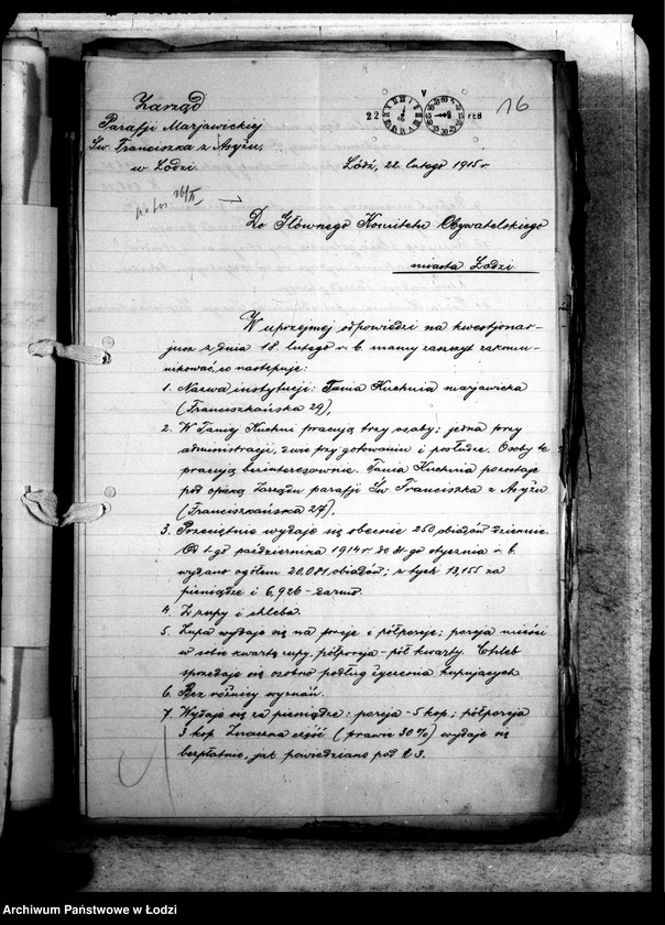 Obraz 20 z jednostki "Korespondencja "różnych" z Komitetem Tanich i Bezpłatnych Kuchen"