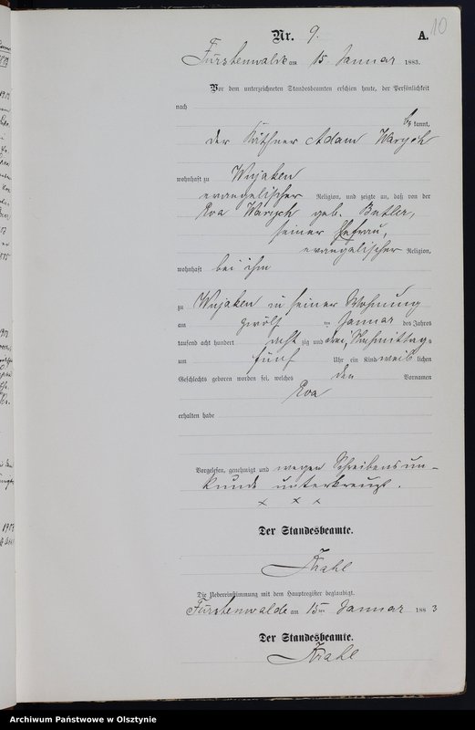 image.from.unit.number "Geburts-Neben-Register Nr 1 - 285"