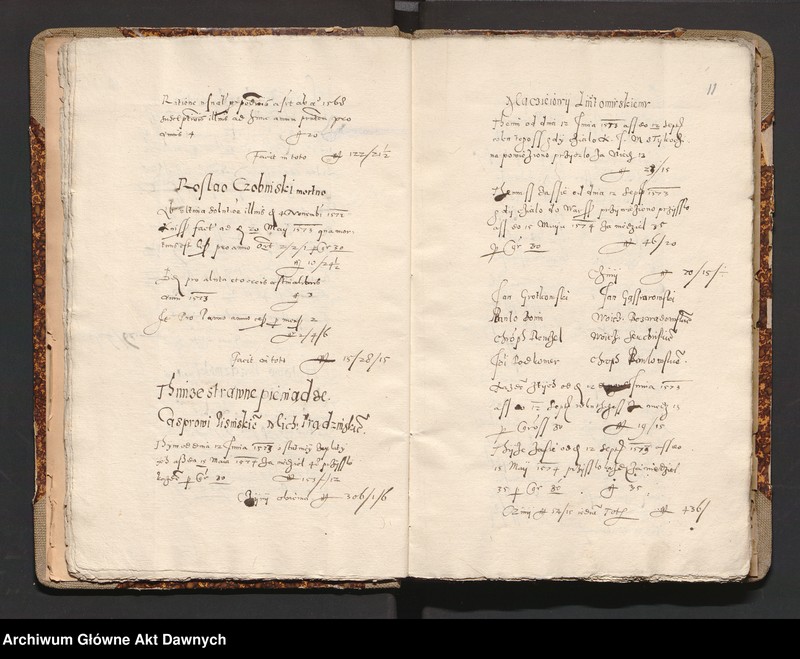 image.from.unit.number "Poczeth Urzednikow Dworzan y innych slug dworu KJM zmarlego którym wedlug decisiey Marschalka ad rationem sluzby zaplata bycz ma dnia 10 Junii Roku 1574 w Krakowie."