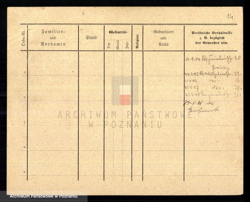 Obraz 16 z jednostki "Buchholz - Buczyński"