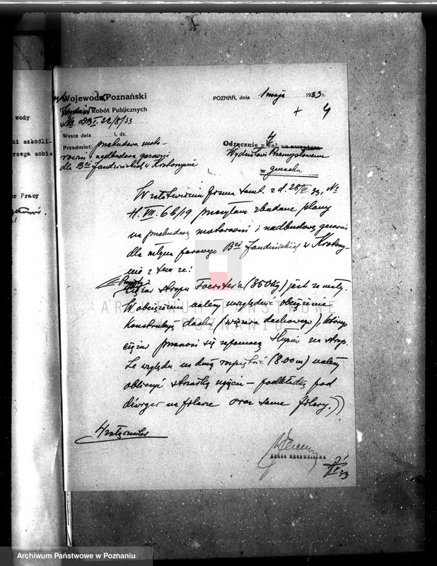 Obraz 9 z jednostki "Zatwierdzenie zakładu przemysłowego /młyna/ I. Jandzińskiego w Krotoszynie"