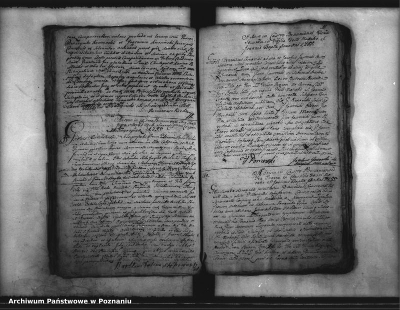 Obraz 17 z jednostki "Inscriptiones, resignationes [protocollon]"