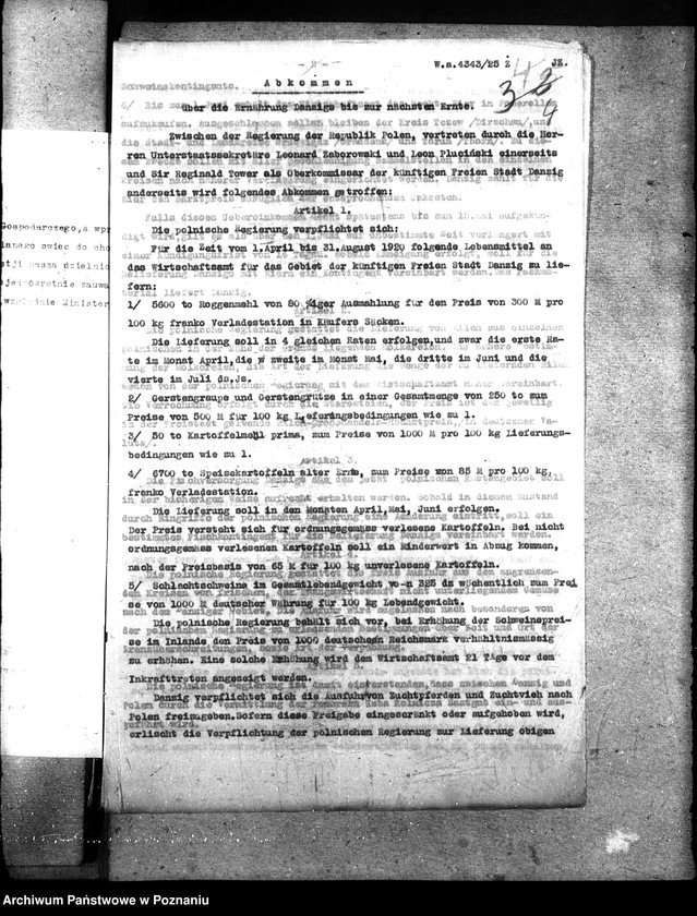 Obraz 8 z jednostki "Aprowizacja Gdańska"