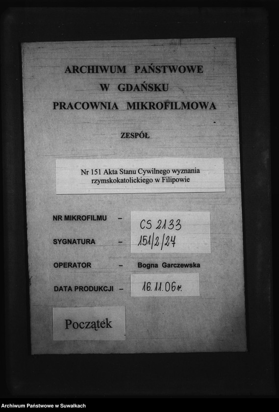 Obraz 1 z jednostki "Dokumenty Filipovskago Prichoda iż 1876 goda"