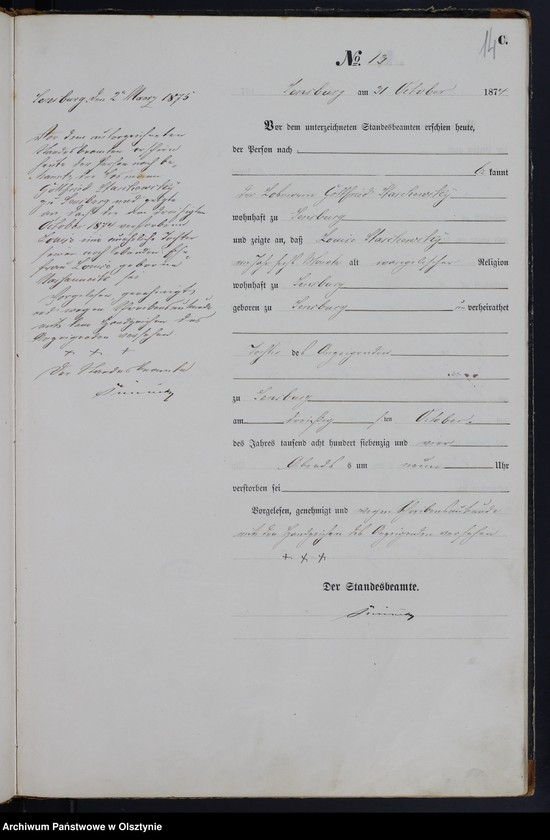 image.from.unit.number "Haupt-Sterbe-Register Nr 1 - 52"