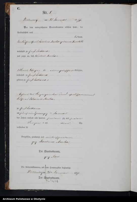 image.from.unit.number "Sterbe-Haupt-Register Nr 1 - 110"