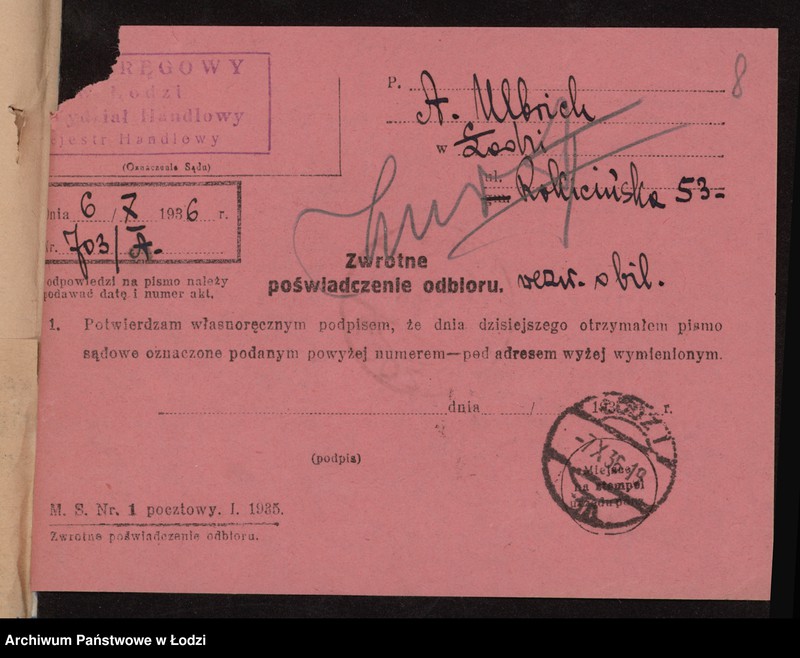 Obraz 10 z jednostki "Antonina Ullrich- sprzedaż towarów kolonialnych"