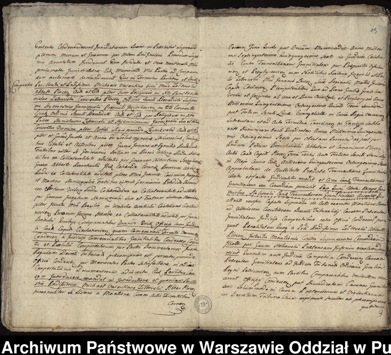 image.from.unit.number "Ekstrakty z ks. gr. i ziem. warszawskich oraz sumariusze dokumentów przedstawianych przez strony jako materiał dowodowy w sprawach z lat 1755-1767 między opatem Walentym Michałem Żółtowskim i konwentem a Jakubem i Anną Stokowskimi o rozgraniczenie dóbr opackich Grabie i Grabia Wólka i dóbr Stokowskich Osieczek i Przekory oraz o wzajemne szkody"