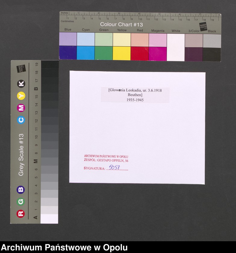 Obraz 2 z jednostki "[Glowonia Leokadia, ur. 3.6.1918 Beuthen]"