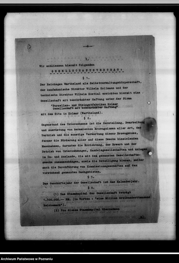 Obraz 7 z jednostki "Umsatzsteuerpflicht bei der Einbringung der Porzellan- und Steingutfabriken Kolmar in die G.m.B.H."