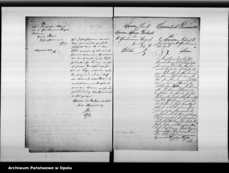 Obraz 20 z jednostki "Acta des Magistrats zu Oppeln betreffend das Schulgeld für Militairkinder 1831-60"