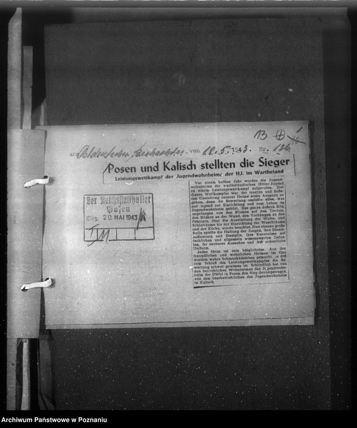 Obraz 17 z jednostki "Wycinki prasowe dotyczące Kraju Warty"