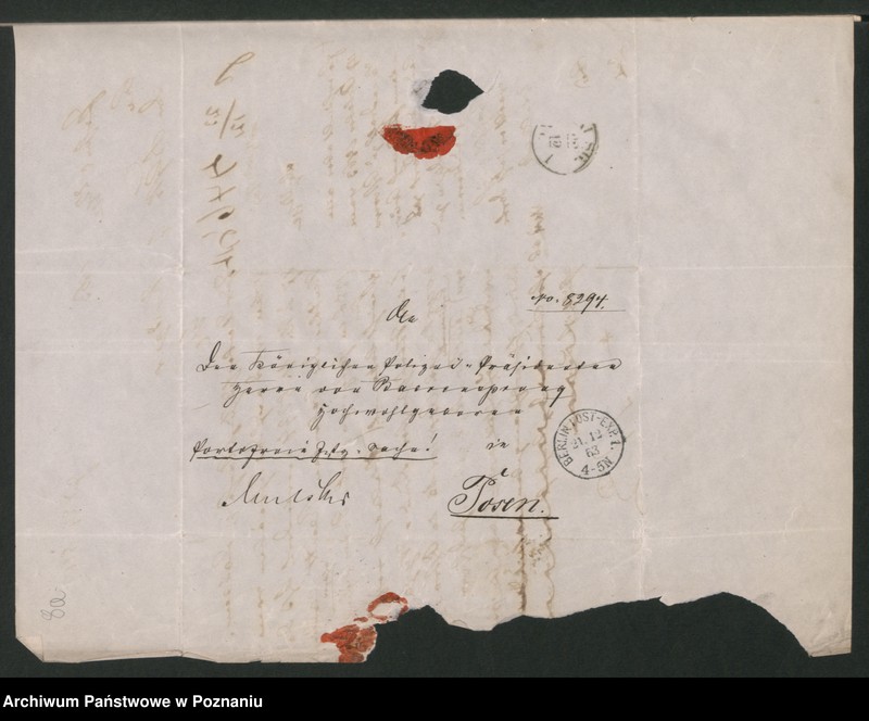 Obraz 13 z jednostki "A. betr. Valerian von Reutt, Stud. med. Freifrau von Richthofen geboren von Odjezierska, Josef Rogalewicz und Marie von Rogucka"