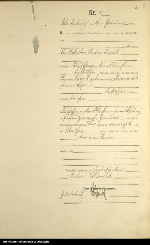 image.from.unit.number "Geburts-Haupt-Register Nr 1 - 149"