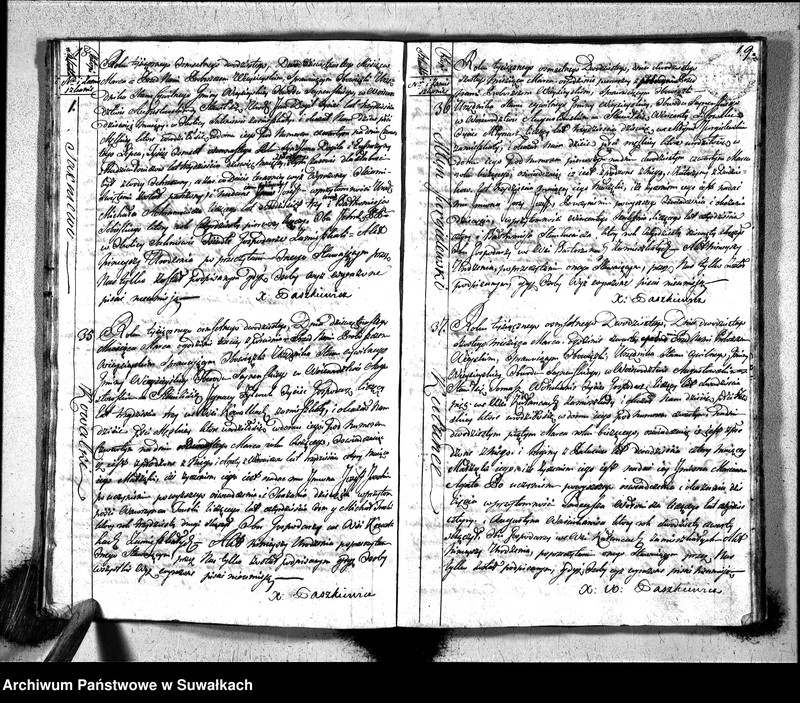 image.from.unit.number "Akta urodzonych gminy wieysieyskiey 1820 roku"